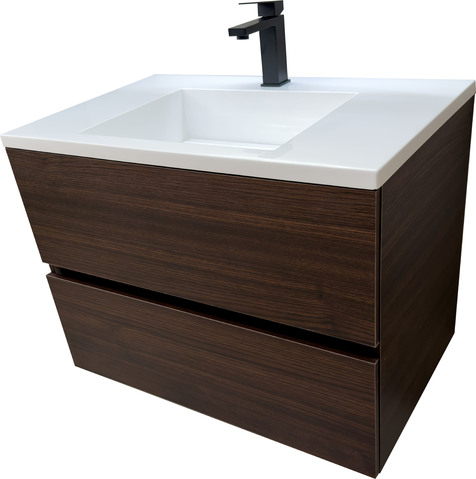 ПВЦ мебел за баня с две чекмеджета Torino 80 Corbridge